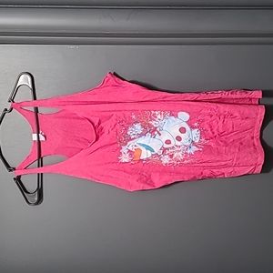 Hot Topic Disney Frozen Olaf Razerback Tank Top